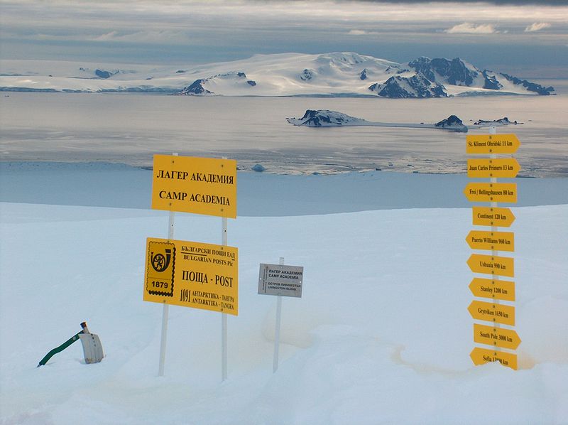 Antarctic postal service