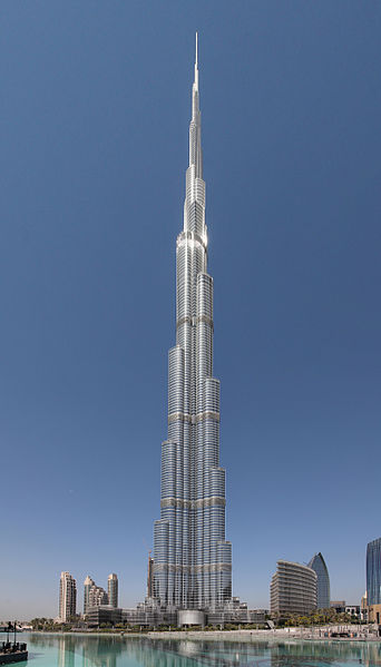 Burj Khalifa, Dubai, UAE - world's tallest man-made structure