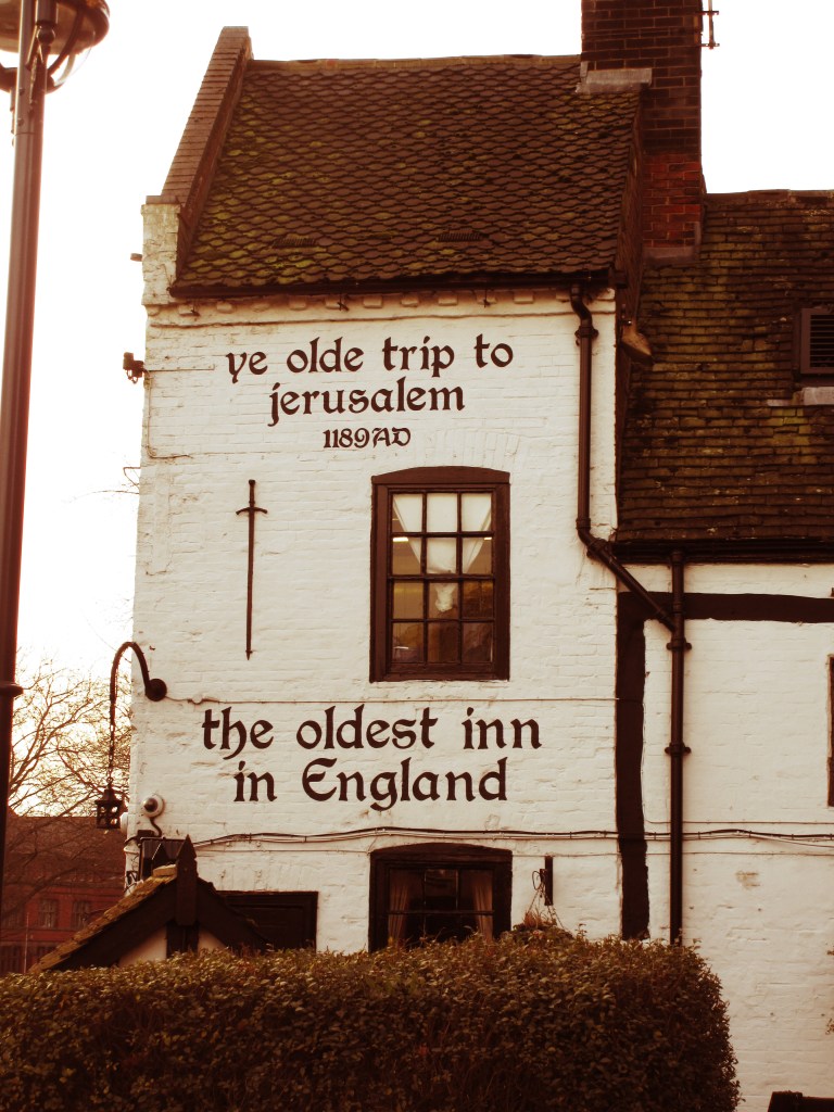 Ye Olde Trip to Jerusalem, oldest pub in England 