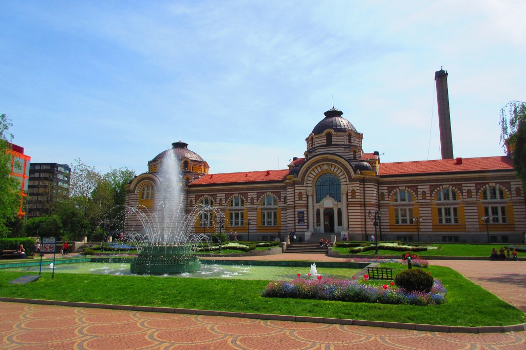 An former thermal bath in Sofia